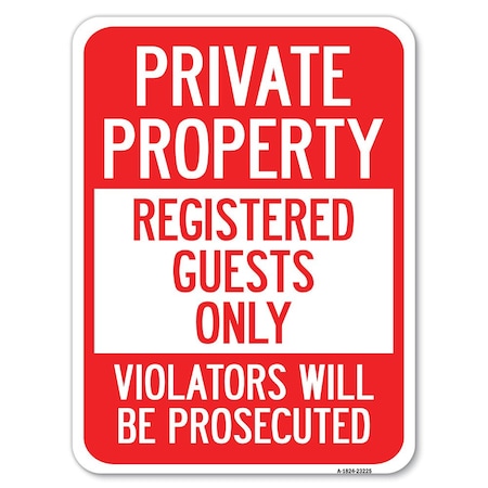 Signmission Safety Sign, 18 in Height, Aluminum, 23225 A-1824-23225